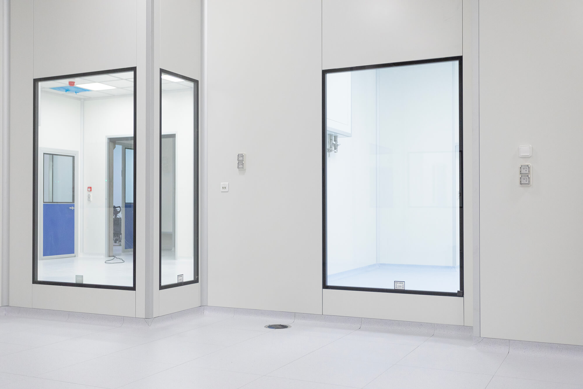 Ventanas  Padana cleanroom