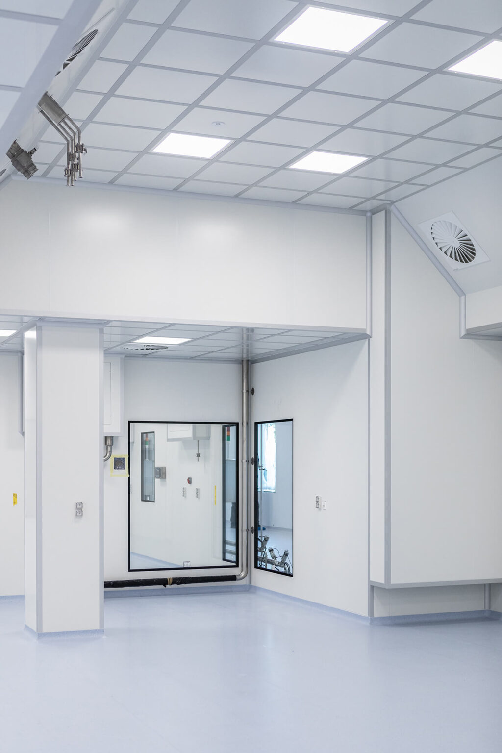 False ceilings | Padana cleanroom